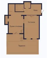 1 - комнатная квартира